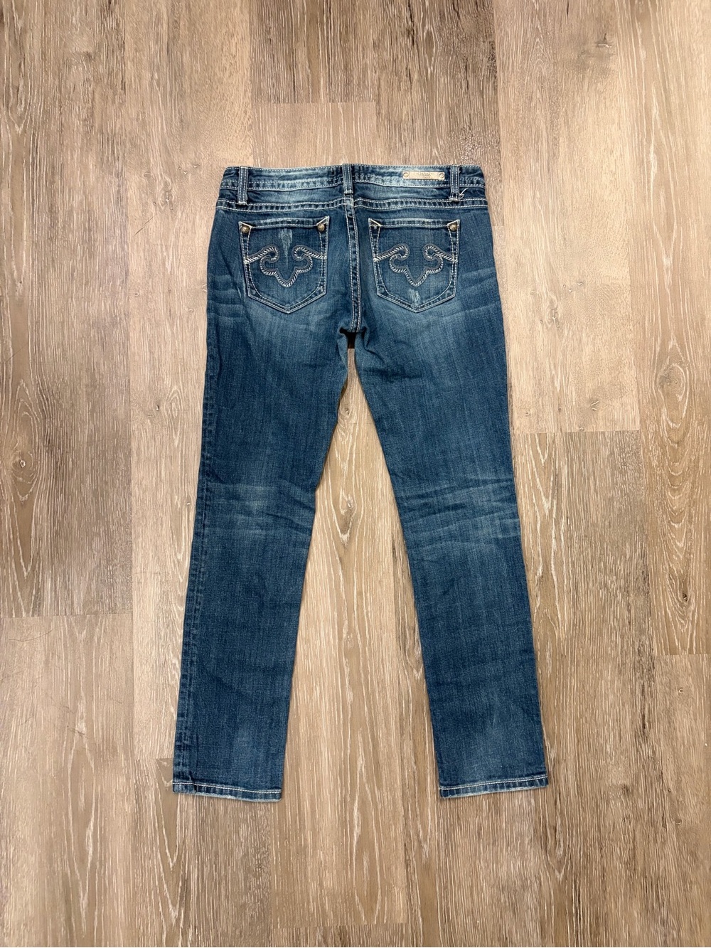 Rerock For Express Y2K Women's Blue Denim Jeans